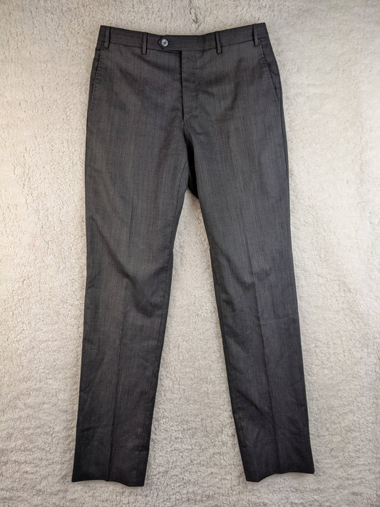 Front view of gray trousers