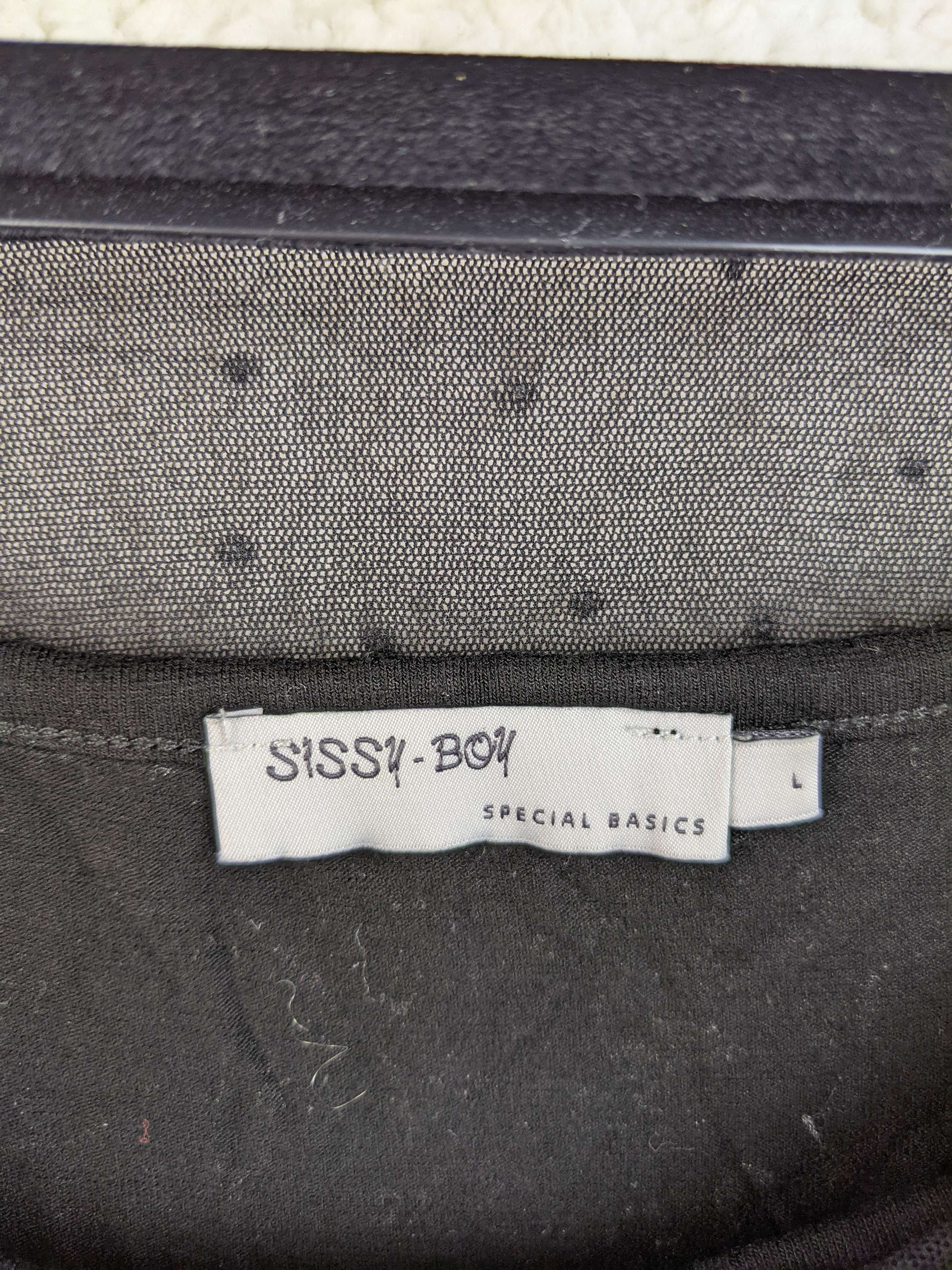 Sissy-Boy brand label on black dress