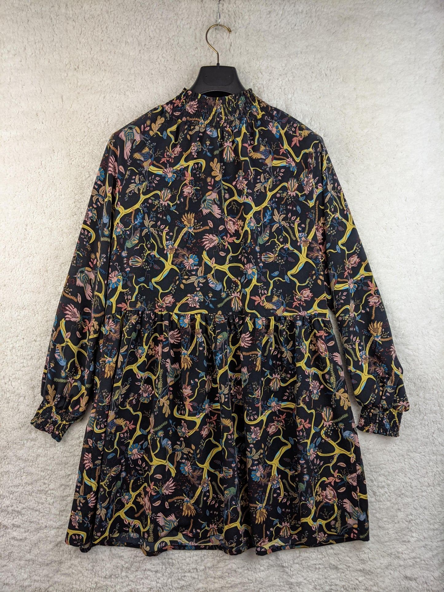 Monki floral patterned dress front view