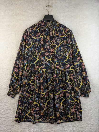 Monki floral patterned dress front view