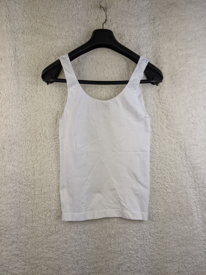 White tank top back view